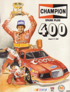 1986_Champion_Spark_Plug_400_program_cover